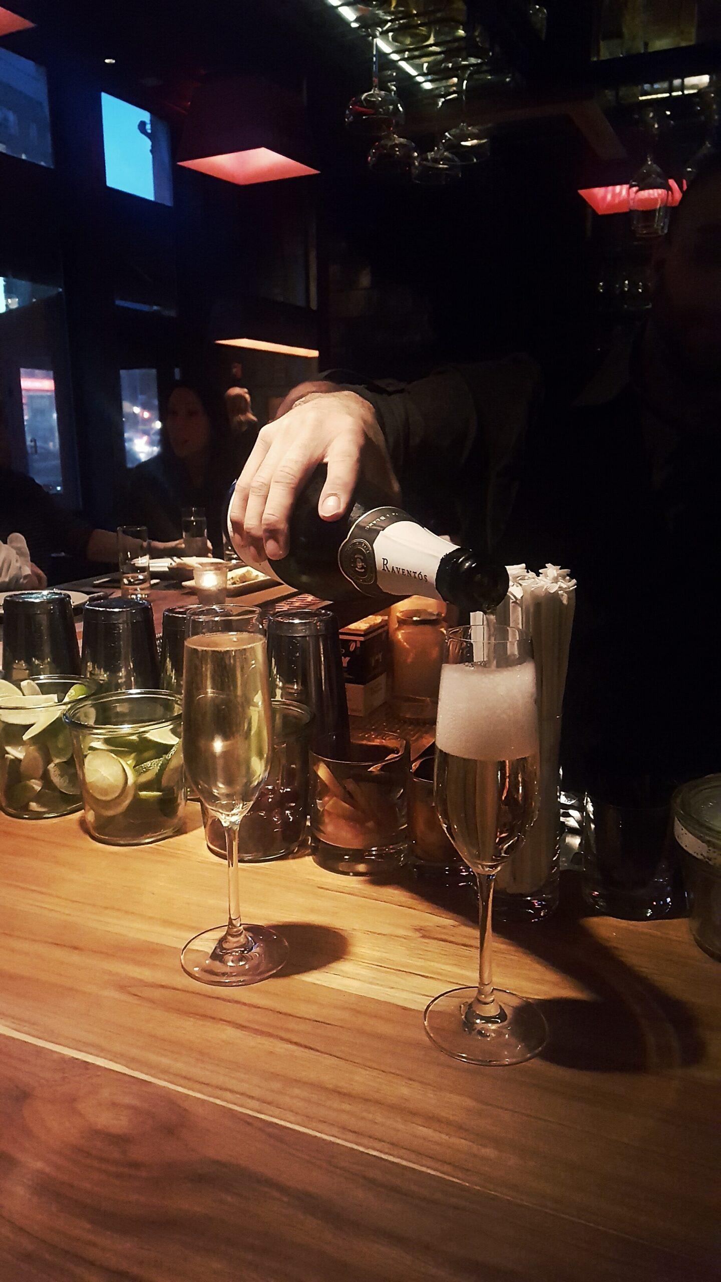 birthday & first day bubbly 🍾